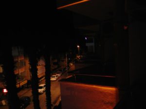 Отель ночью