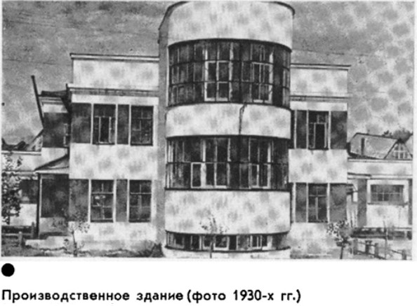 Производственное здание (фото 1930-х гг.)